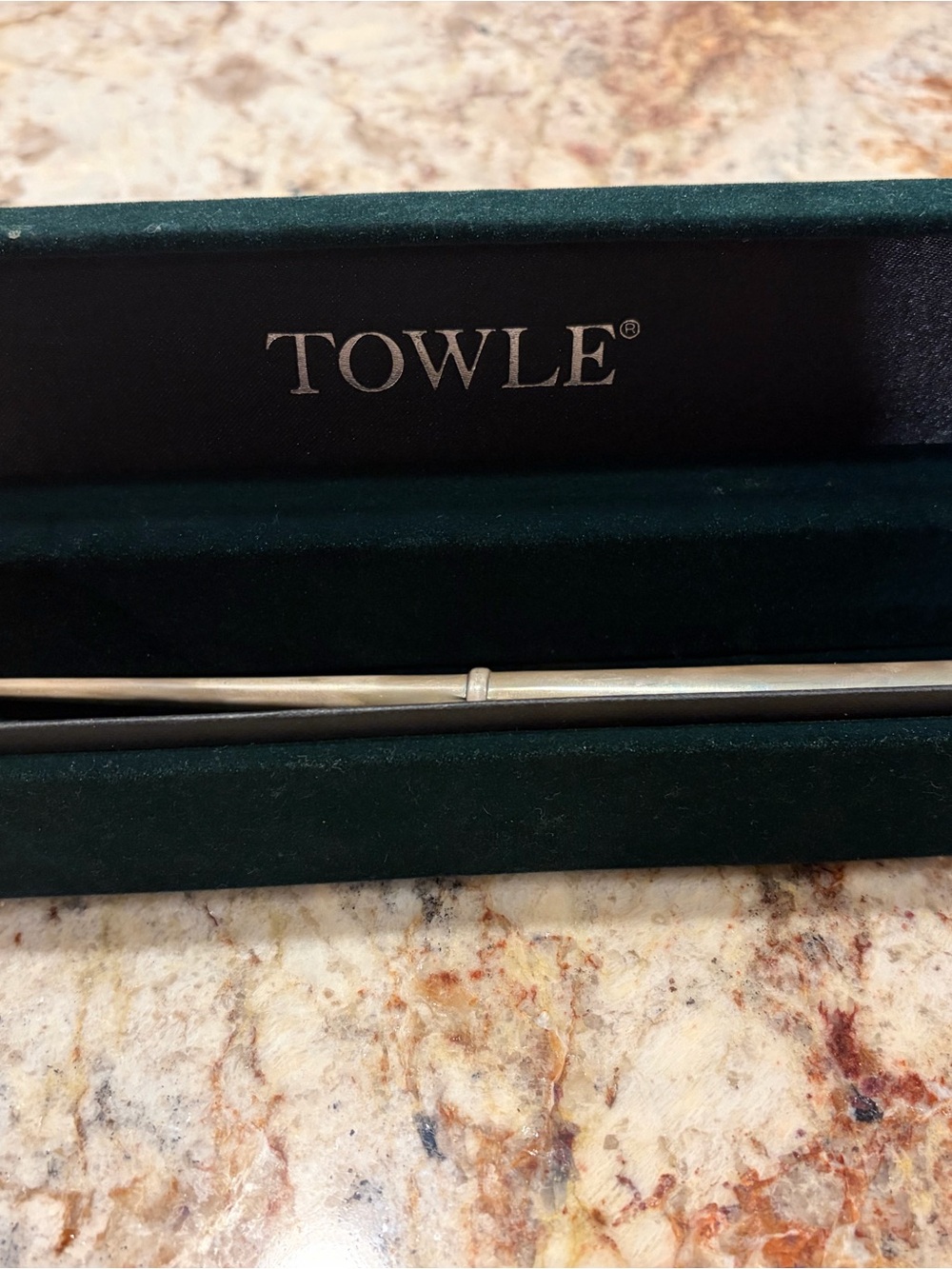 Towle Silver Tone candle sniffer